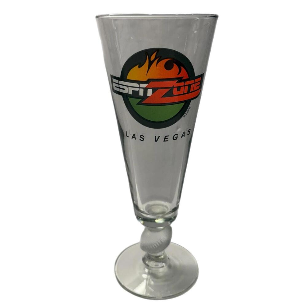 ESPN Zone Las Vegas Pilsner Glass Football – Collectible ESPN